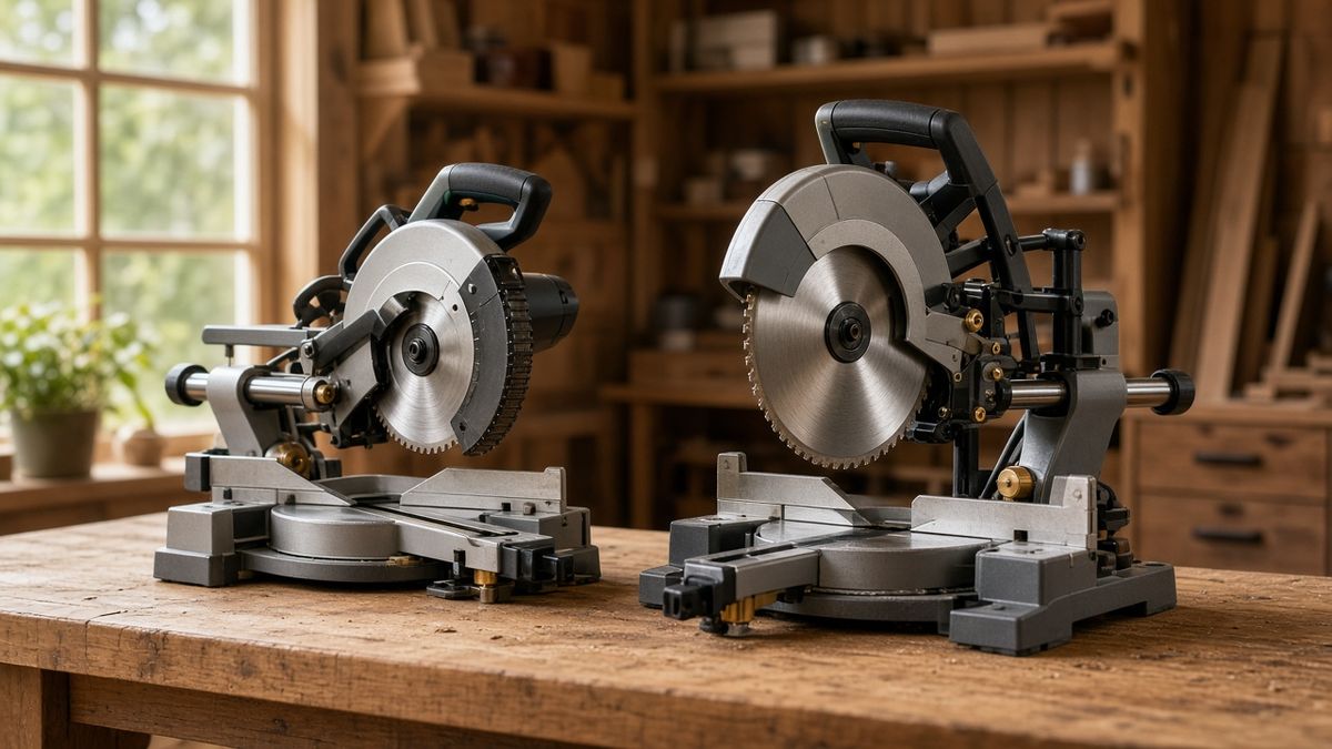 Illustration for: 10 inch vs 12 inch Miter Saw Reviews – Which One Should you Buy?