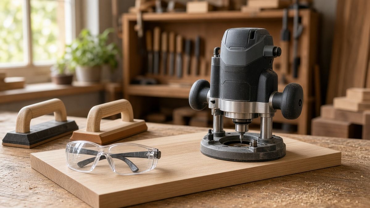 Illustration for: Are Woodworking Routers Dangerous