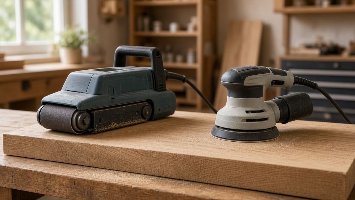 Illustration for: Belt Sander vs Orbital Sander: Which one is Better