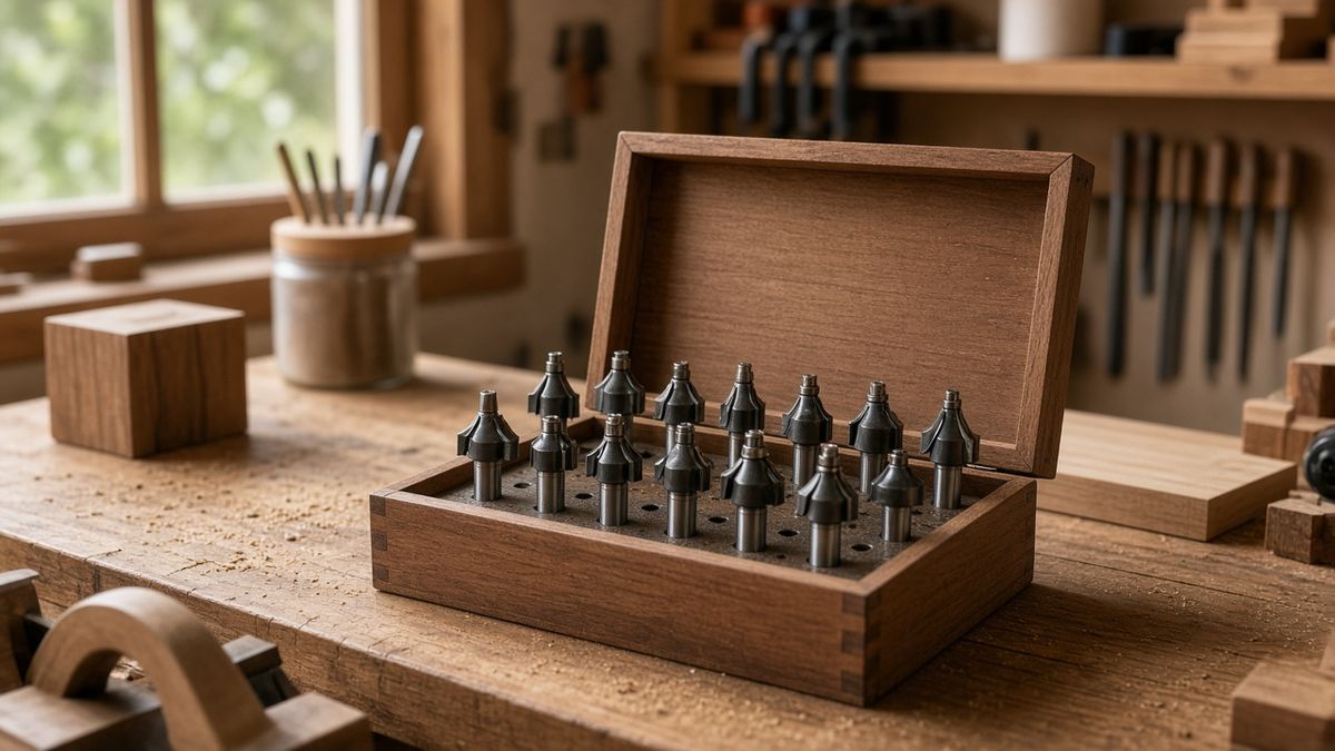 Illustration for: Top 5 Best 1 2 Router Bit Set [Reddit Choices]