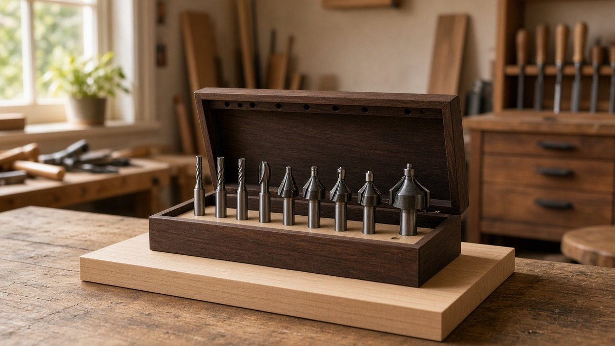 Illustration for: Top 5 Best 1 4 Router Bit Set [Reddit Choices]