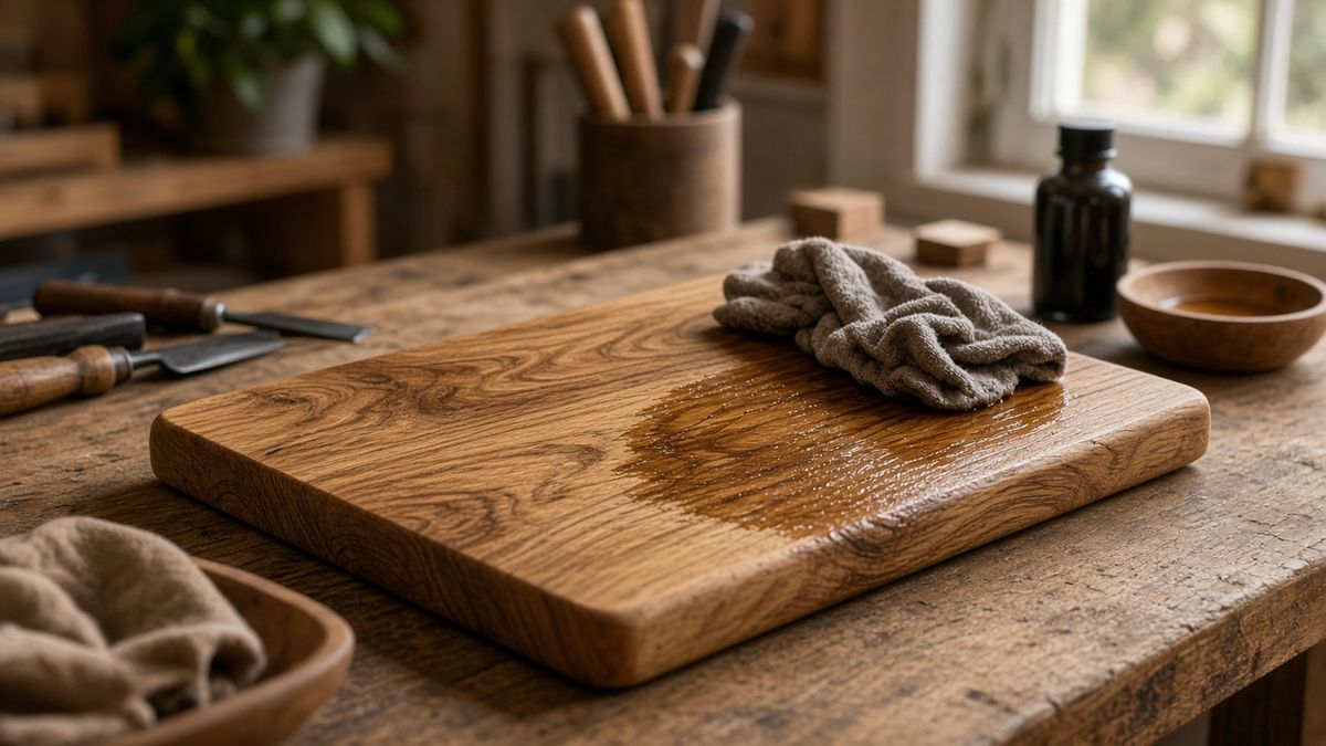 Illustration for: Best Oil for Acacia Wood