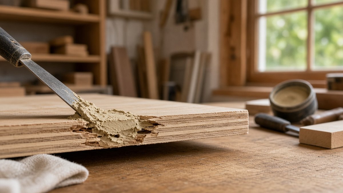 Illustration for: Top 5 Best Wood Filler for Plywood Edges [Reddit Choices]