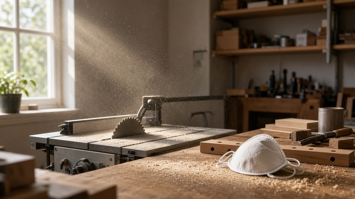 Illustration for: Can Woodworking cause Sinus Infection