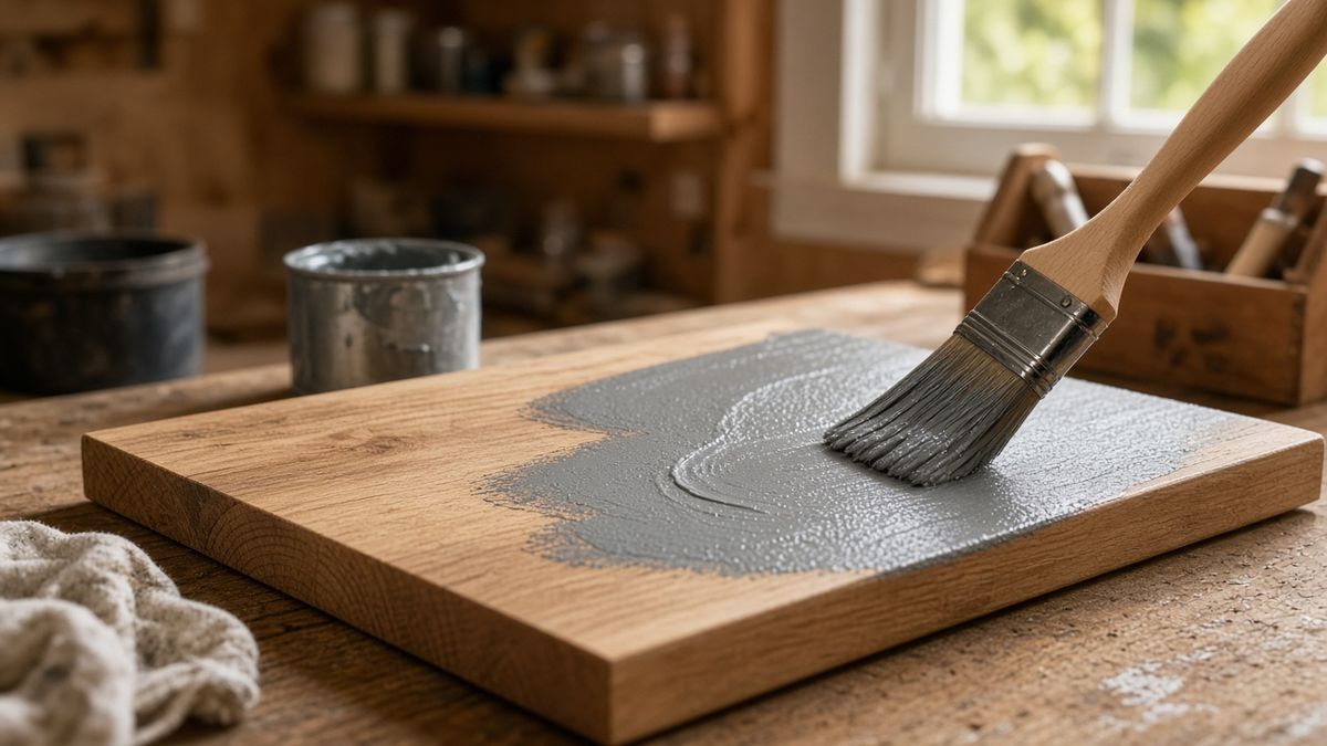Illustration for: Can You Paint Drylok On Wood? [Ultimate Tips to make it work!]