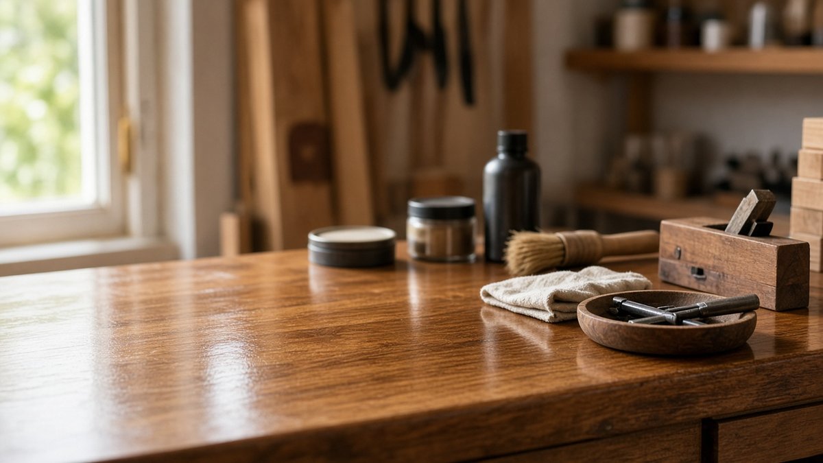 Illustration for: How to Gloss Wood: A Guide to Achieving a Smooth and Shiny Finish