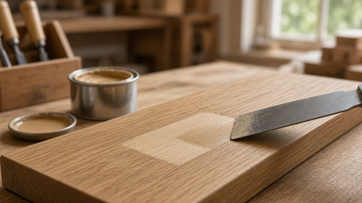 Illustration for: How to Make Wood Filler Look Like Wood? [5 Different Ways]
