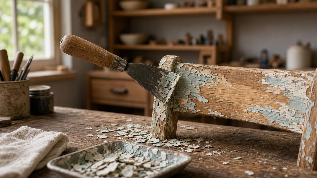 Illustration for: How to Remove Paint from Wood Without Sanding? [5 Ways]