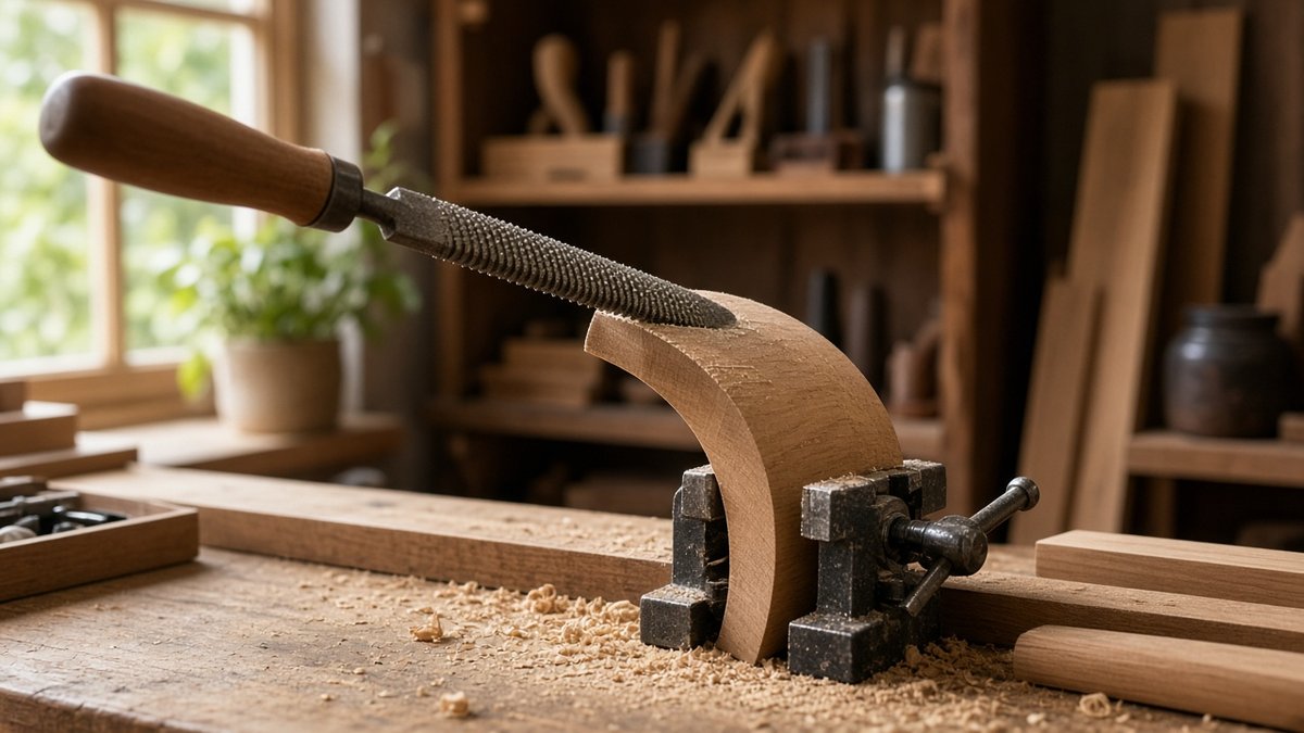Illustration for: How to Use a Wood Rasp [Ultimate 8 Steps]