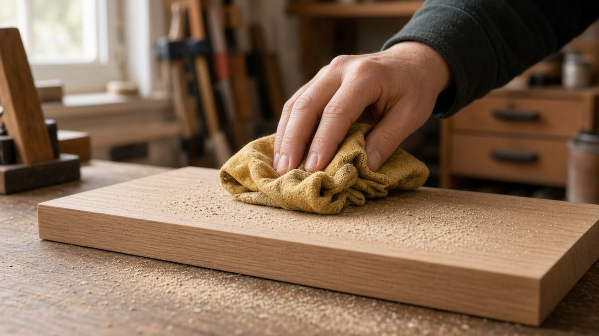 Illustration for: Techniques to Clean Wood After Sanding: A Comprehensive Guide