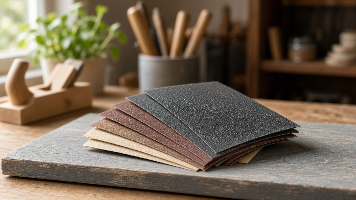 Illustration for: What Grit Sandpaper to Remove Paint From Wood?