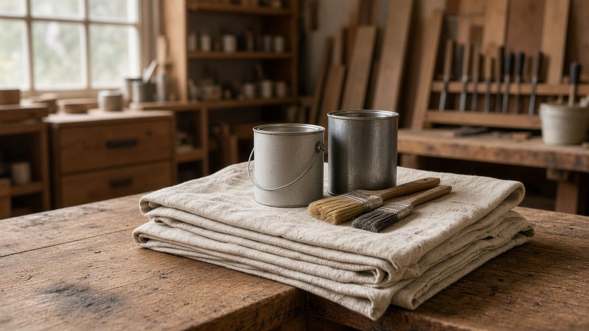 Illustration for: What is a Drop Cloth, and How to Choose it for Painting?