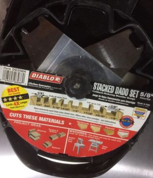 Diablo Dado Blade Review