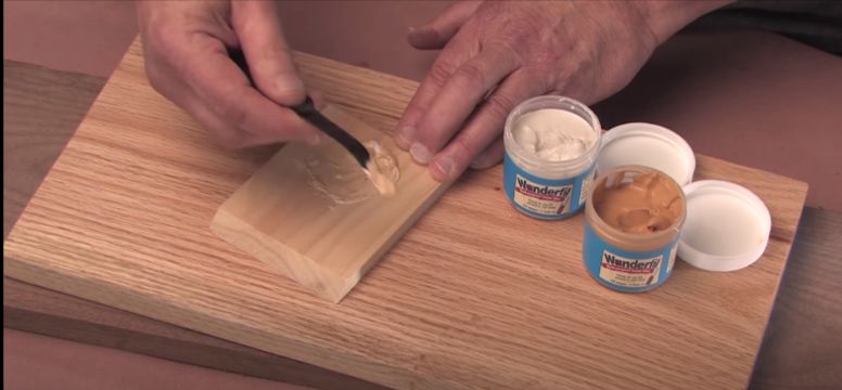 How to Stain Wood Filler