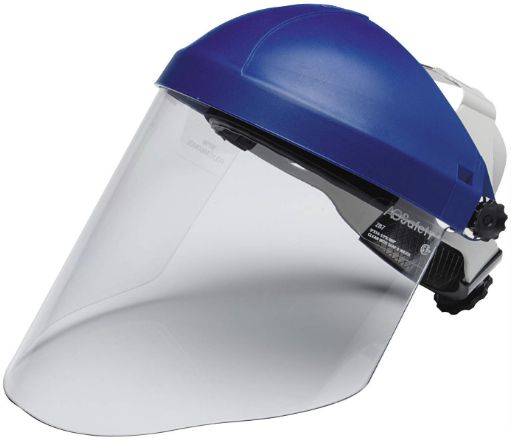 3M Ratchet Headgear H8A with Clear Polycarbonate Faceshield WP96