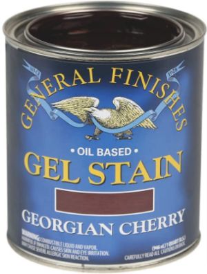 General Finishes Oil Base Gel Stain for Georgian Cherry