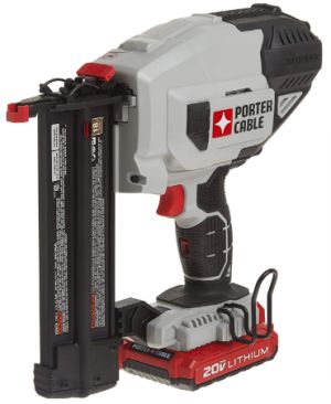 PORTER-CABLE 20V MAX Cordless Brad Nailer Kit