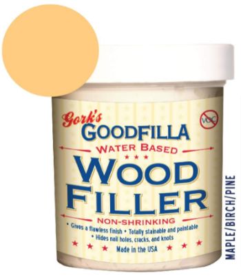 Water-Based Wood & Grain Filler By Goodfilla