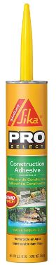 SikaBond – adhesive for concrete to wood