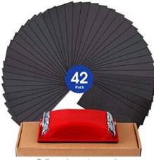 best grit sandpaper for removing paint