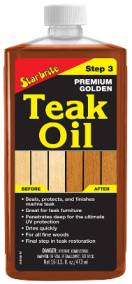 Star Brite Premium Golden Teak Oil for Acacia Wood