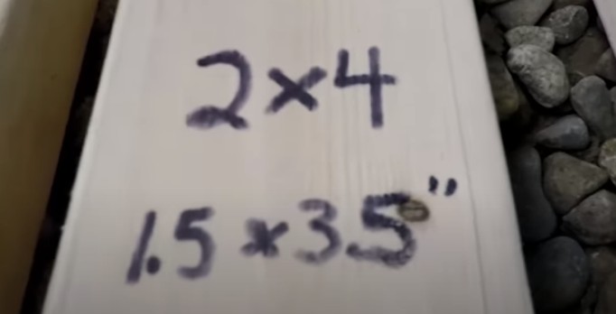 What Is The Actual Size Of A 2x4 Piece Of Wood